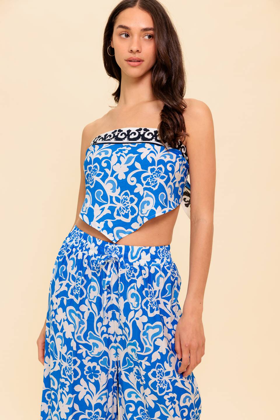 SPARKING INSPIRATION WOVEN TOP AND PANT SET Flying Tomato